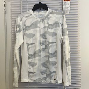 Champion White Grey Camo Long Sleeve Top!
